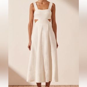 Shona Joy Morgan Dress Ivory Size US6